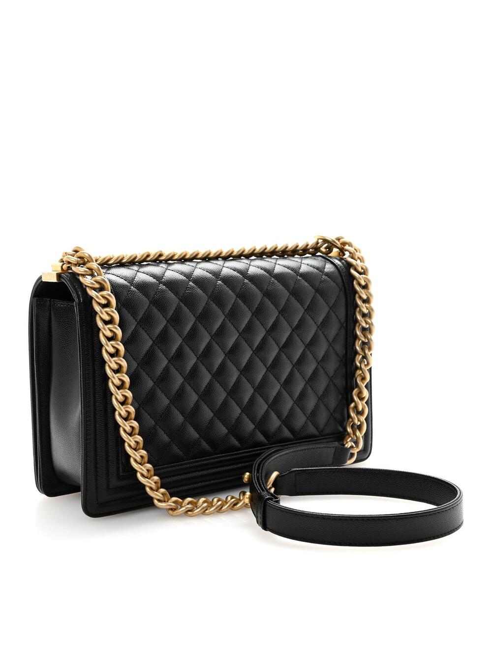 Chanel Caviar Quilted New Medium Boy #322002C49B - Picture 3 of 11